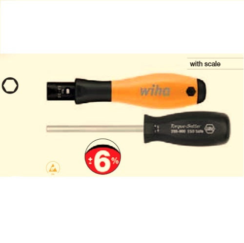 Wiha Torquevario-S Esd Torque Screwdriver 0.04-0.46 Nm 2882 36851