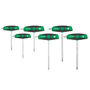 Wiha Torx L-Key with ComfortGrip T-handle, 6 Pieces - AIMS Industrial Supplies