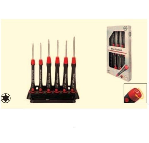Wiha Torx Picofinish Screwdriver Set, 6 Pieces - 24002(267PK6M) - AIMS Industrial Supplies