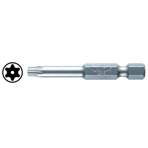 Wiha TR8 x 50mm Torx Security Power Bit 1/4" Hex