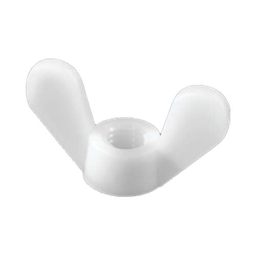 Wing Nut Natural Nylon - AIMS Industrial Supplies