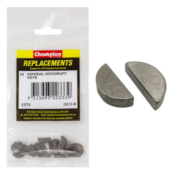 Woodruff Key Imperial Assortment Refill - AIMS Industrial Supplies