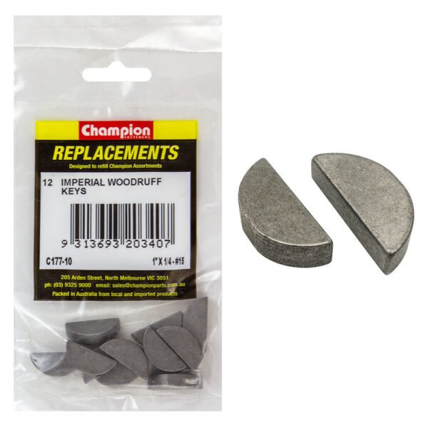 Woodruff Key Imperial Assortment Refill - AIMS Industrial Supplies