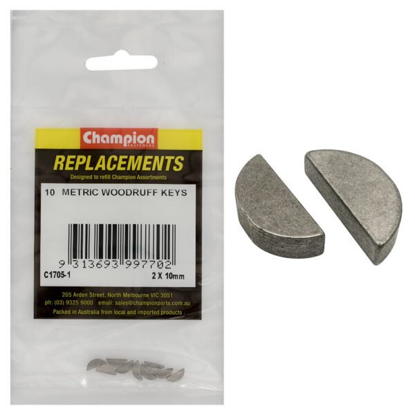 Woodruff Key Metric Assortment Refill - AIMS Industrial Supplies