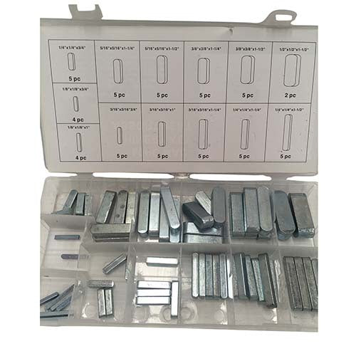 Work Shop Buddy Machinery Key Imperial Grab Kit (1/4x3/4" - 1/4x1-1/2"), 60 Pcs1