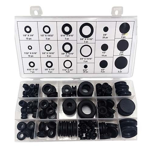 Workshop Buddy Grommet Grab Kit (1/8 x 1/4 - 1"), 125 Pieces1