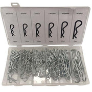 Workshop Buddy Hitch Pin Grab Kit (2.4 x 31mm - 4 x 75mm), 150 Pieces - AIMS Industrial Supplies