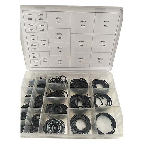 Workshop Buddy Internal Circlip Grab Kit (10mm - 52mm), 360 Pieces - AIMS Industrial Supplies