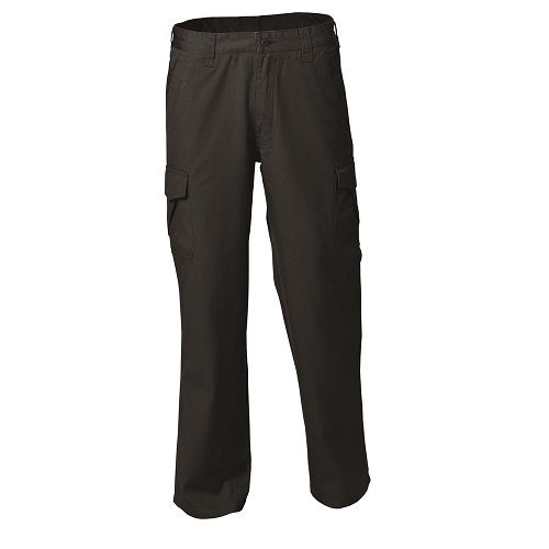 WS Workwear Mens Cargo Pants Black, 92 Regular