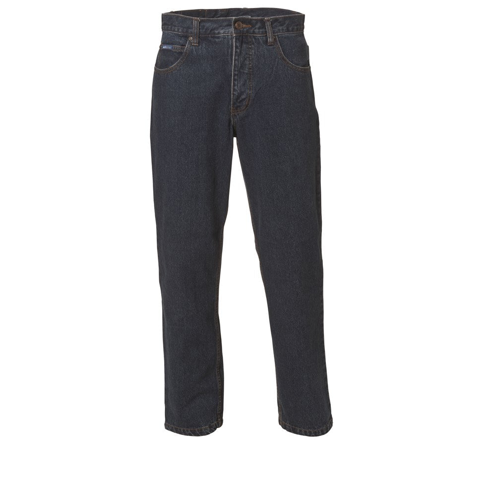 WS Workwear Mens Classic Denim Cut Jeans, Stonewash, 79 Long - AIMS Industrial Supplies