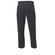 WS Workwear Mens Classic Denim Cut Jeans, Stonewash, 79 Long - AIMS Industrial Supplies