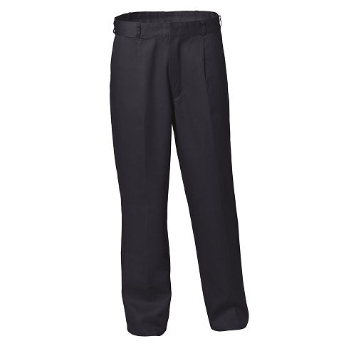 WS Workwear Mens Drill Trousers Navy, 92 Regular
