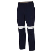 WS Workwear Mens Midweight Taped Canvas Cargo Trouser,Navy, 79 Long - AIMS Industrial Supplies