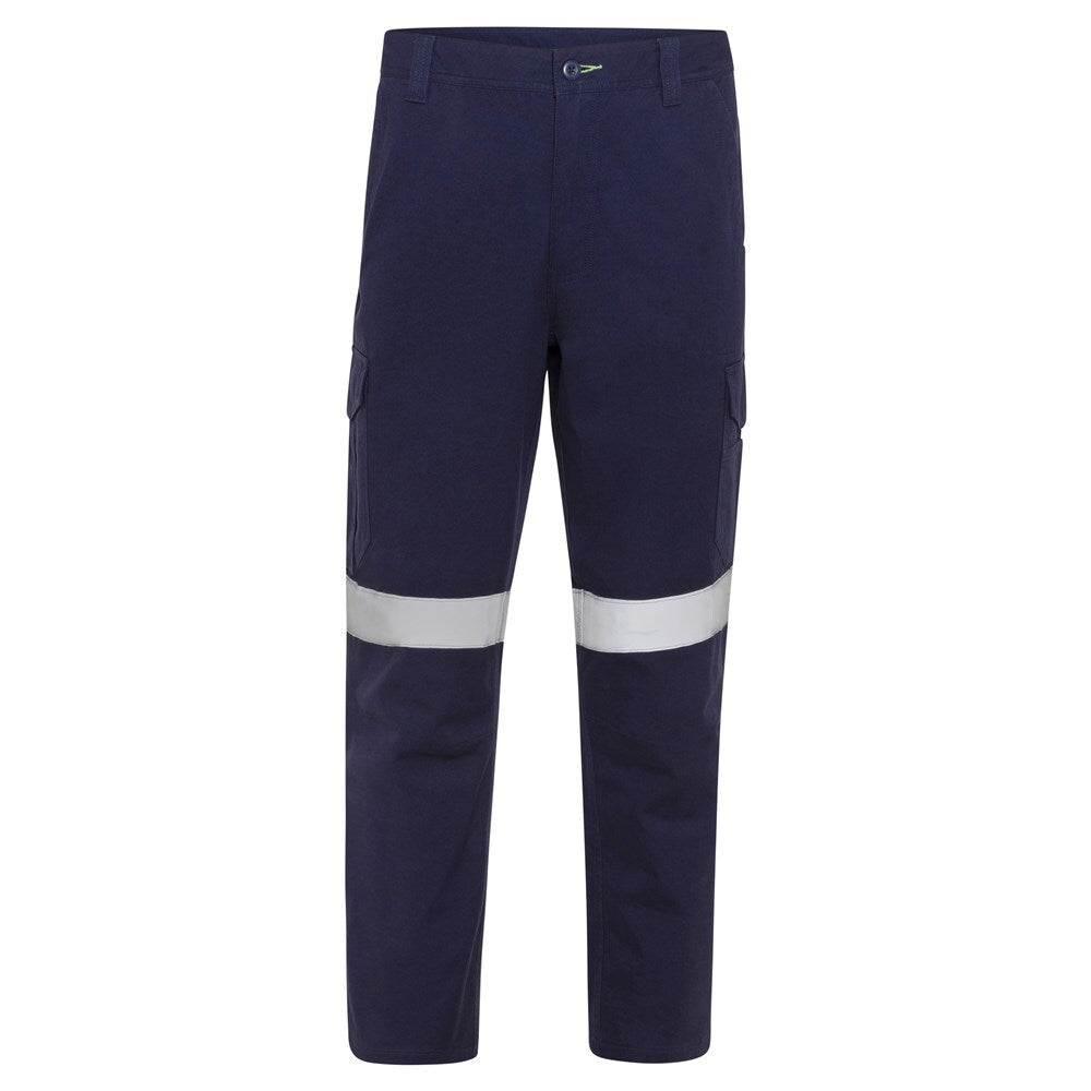 WS Workwear Mens Taped Cargo Pants Navy 87 Regular