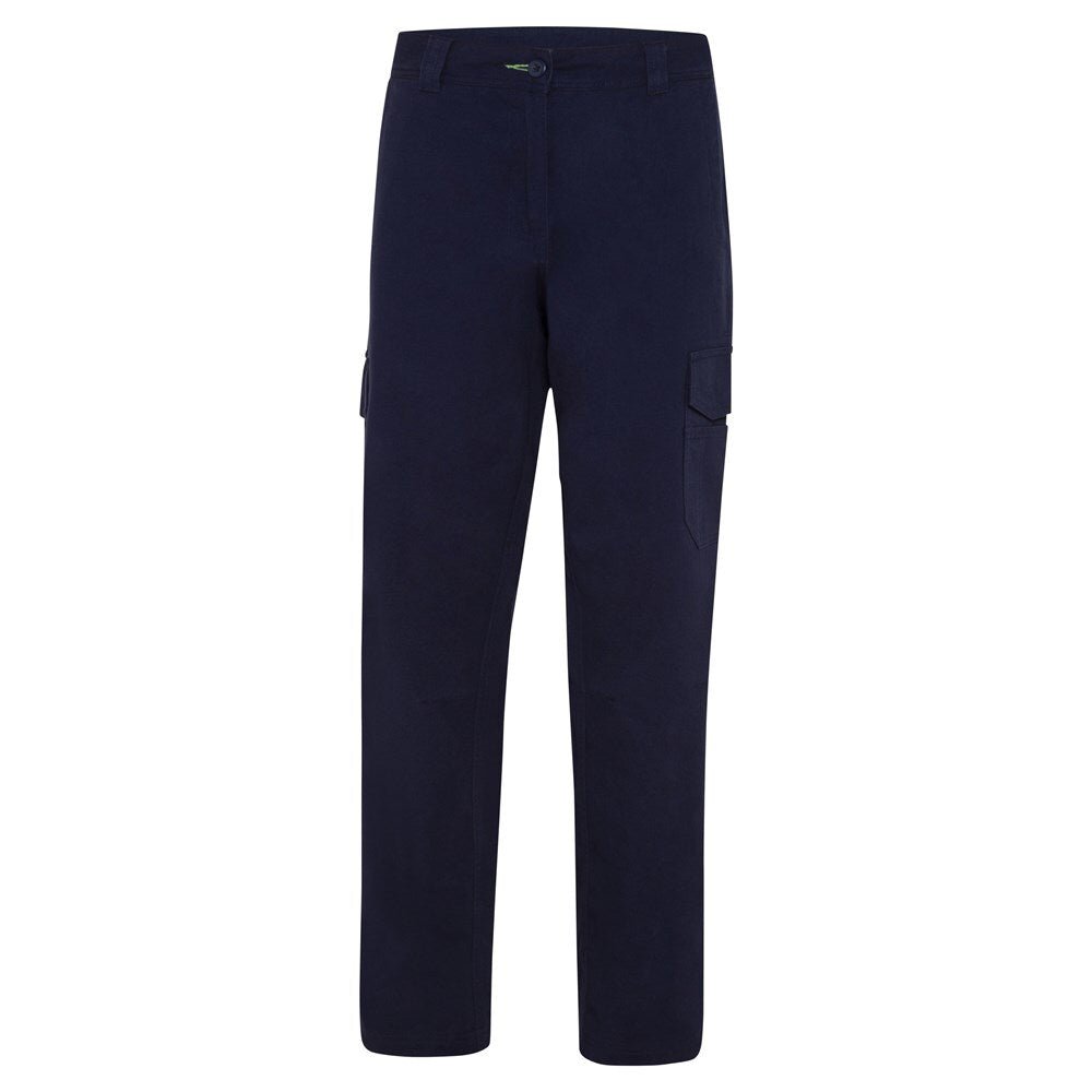 WS Workwear Womens Modern Fit Canvas Cargo Pants - AIMS Industrial Supplies