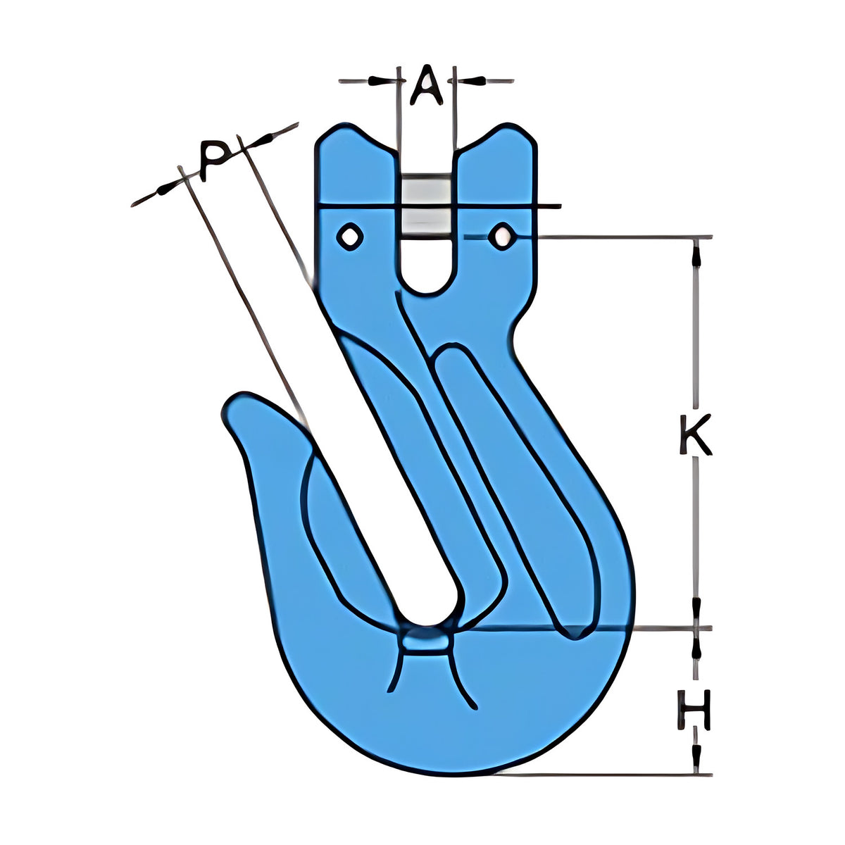 Yoke G100 Clevis Grab Hook
