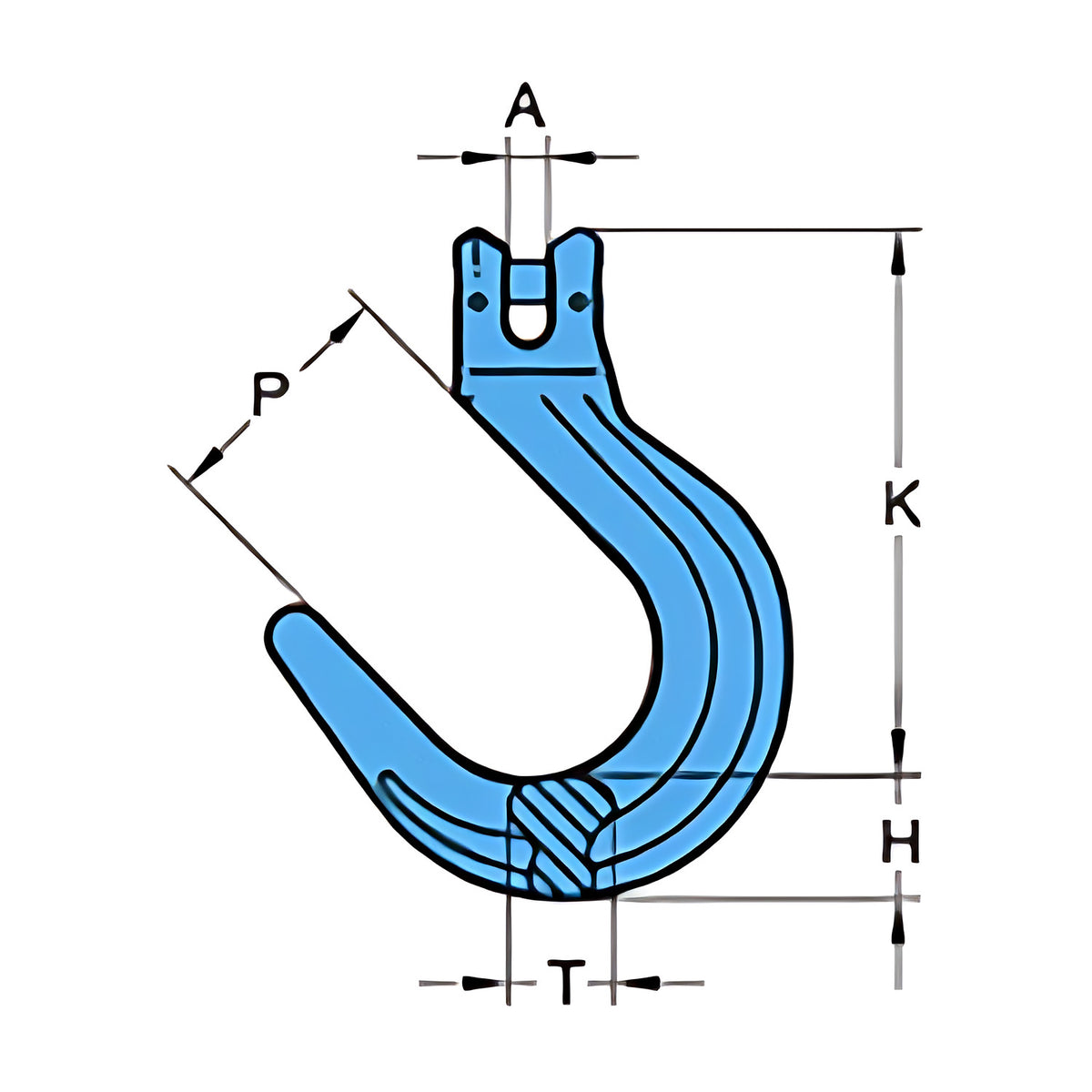 Yoke G100 Foundry Clevis Hook