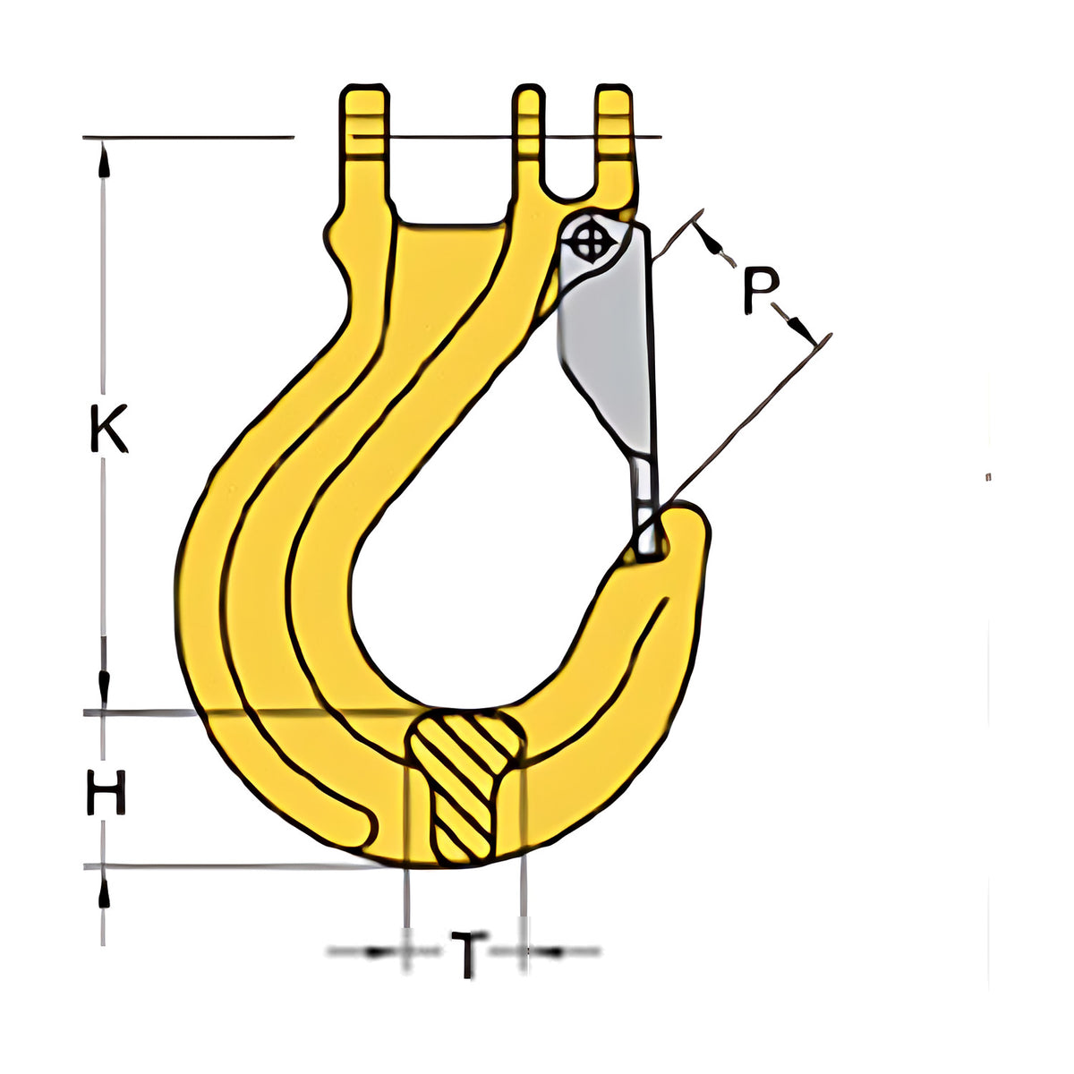 Yoke G80 Coupling Sling Hook