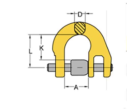 Yoke G80 Half Connector Assembly - AIMS Industrial Supplies
