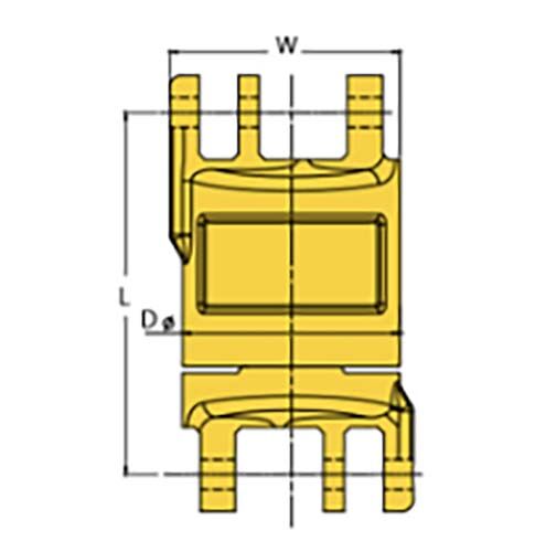 Yoke G80 Insulated Blank Swivel - AIMS Industrial Supplies