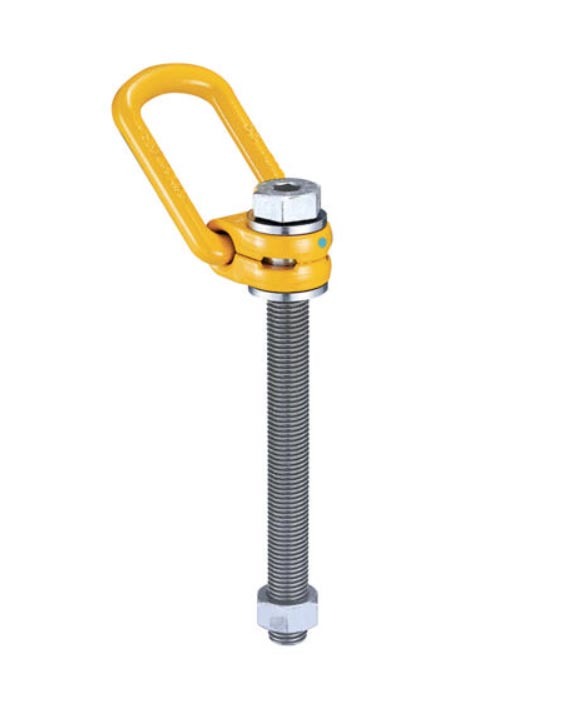 Yoke Swivel Lifting Point Long Thread 16mm x 1.5T / 149mm (Thread Length)