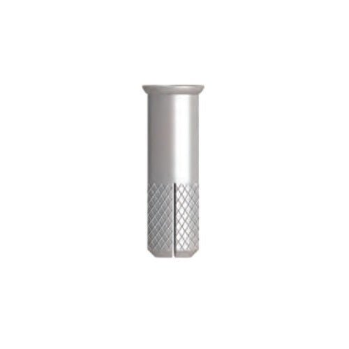 Zinc Yellow Knurled Body With Lip Drop-In Anchor - AIMS Industrial Supplies